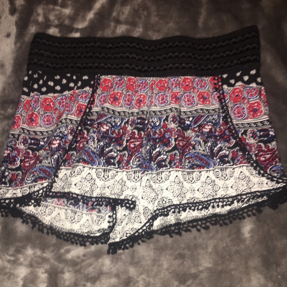 Pattered Shorts